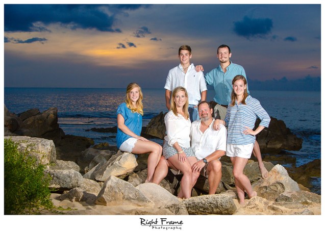 Oahu family beach portraits