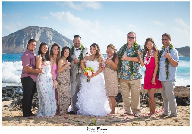 Makapuu Beach Wedding Oahu 