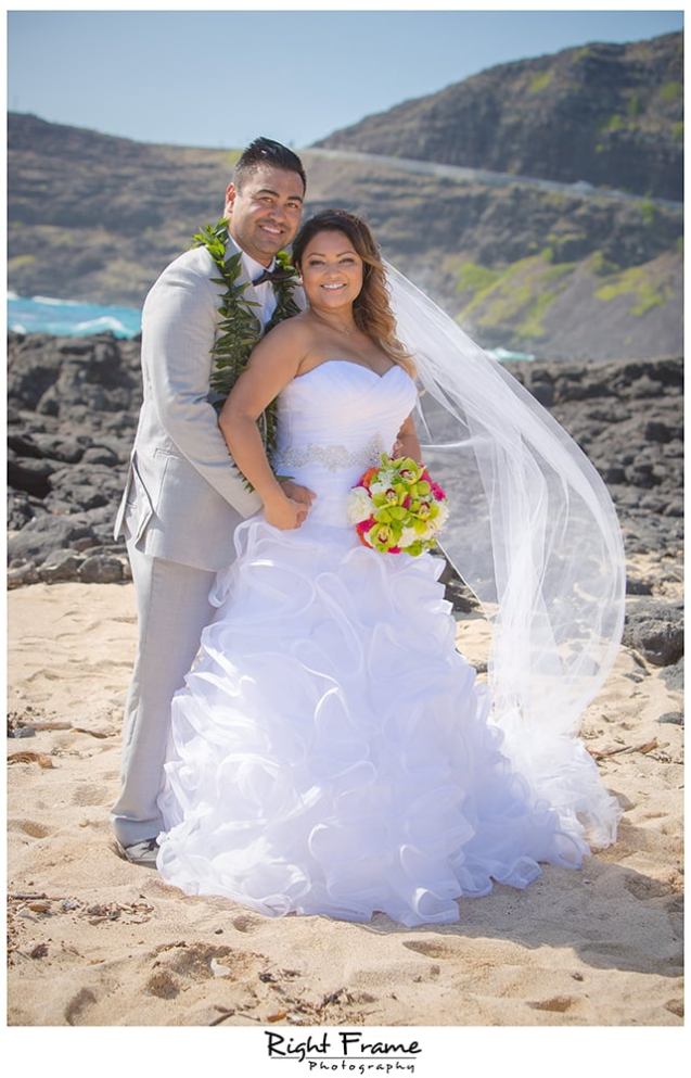 Makapuu Beach Wedding Oahu 