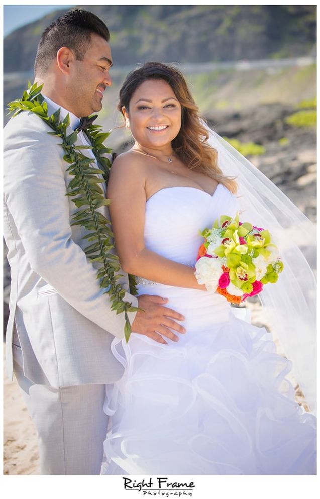Makapuu Beach Wedding Oahu 