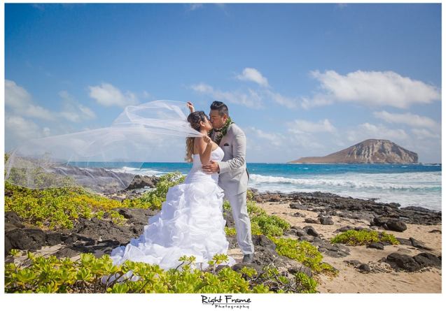Makapuu Beach Wedding Oahu 