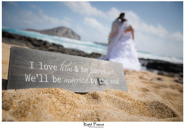 Makapuu Beach Wedding Oahu 