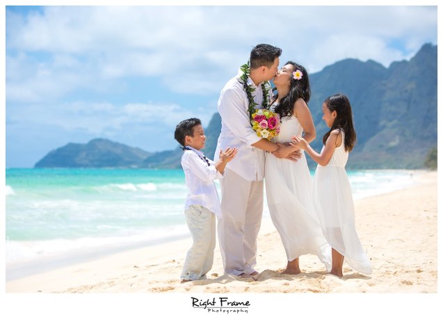 Oahu Wedding Vow Renewal Ceremony