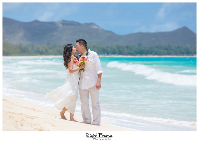 Oahu Wedding Vow Renewal Ceremony