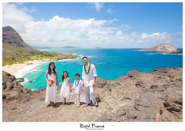 Oahu Wedding Vow Renewal Ceremony