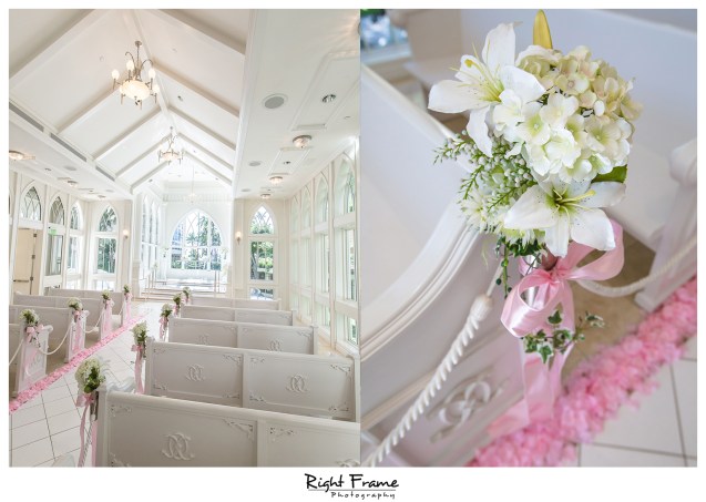 Wedding at the Ocean Crystal Chapel Hilton Hawaiian Village