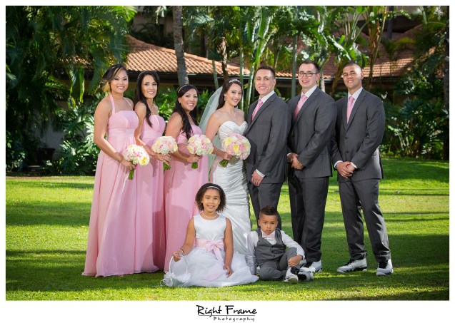 Wedding at the Ocean Crystal Chapel Hilton Hawaiian Village