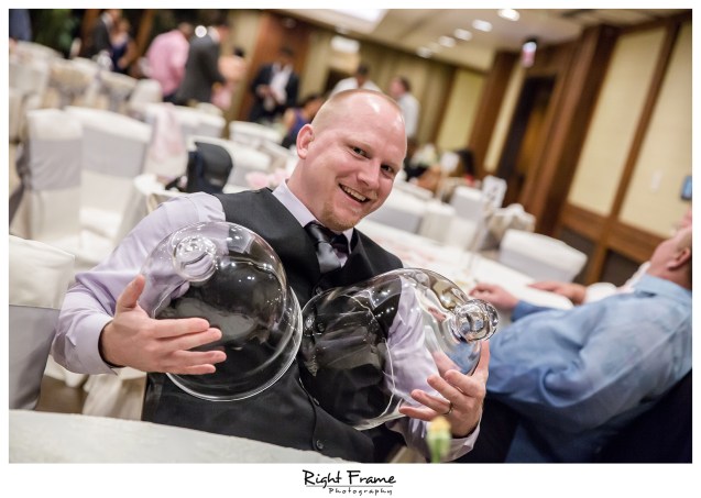 Wedding at the Ocean Crystal Chapel Hilton Hawaiian Village