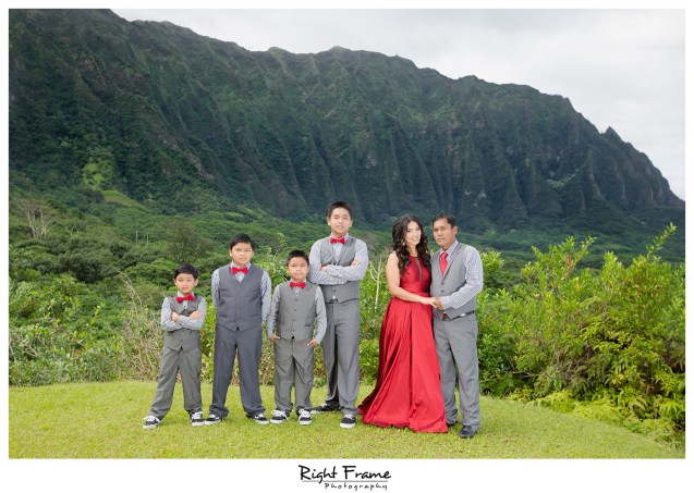 Honolulu Family Photographer Hoomaluhia Botanical Garden