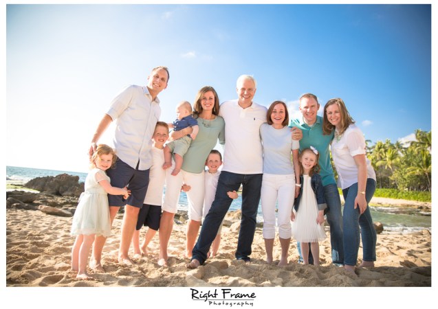 Sunset Family Portraits on Oahu Hawaii
