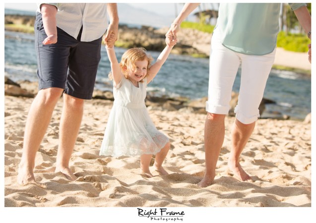 Sunset Family Portraits on Oahu Hawaii