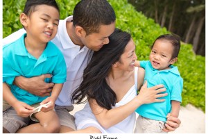 Hawaii Family Pictures on Waimanalo Beach Oahu