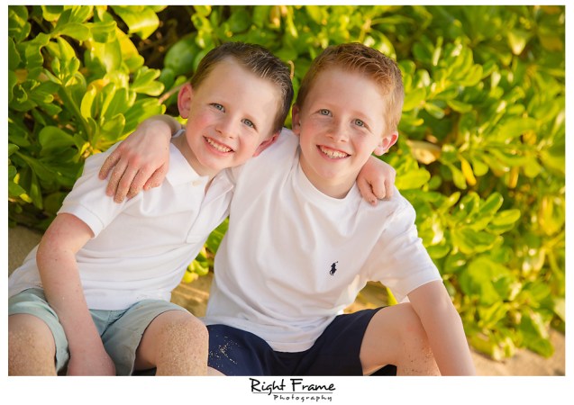 Sunset Family Portraits on Oahu Hawaii