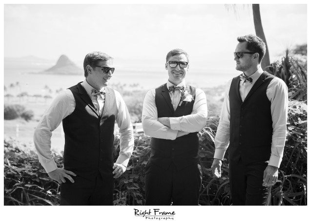 Oahu Hawaii Kualoa Ranch Wedding Paliku Gardens