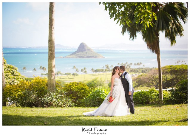 Oahu Hawaii Kualoa Ranch Wedding Paliku Gardens