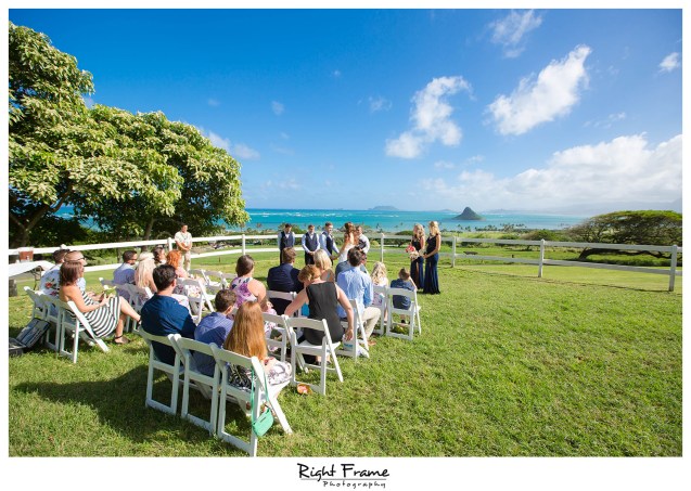 Oahu Hawaii Kualoa Ranch Wedding Paliku Gardens