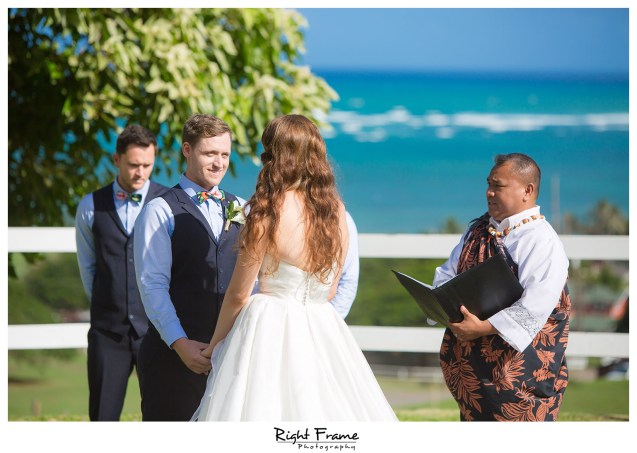 Oahu Hawaii Kualoa Ranch Wedding Paliku Gardens