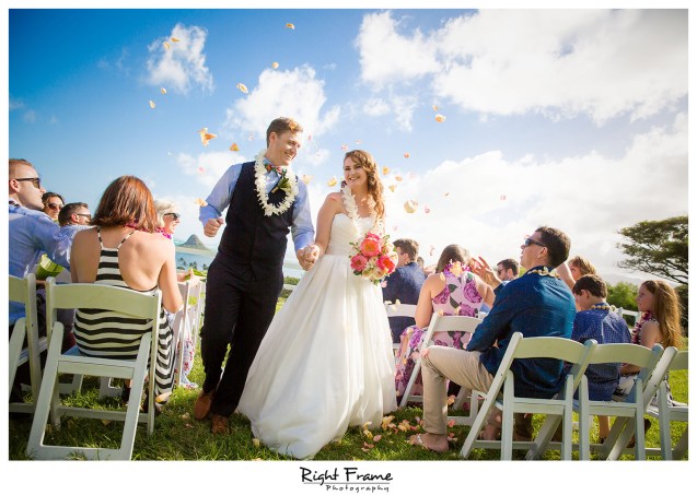 Oahu Hawaii Kualoa Ranch Wedding Paliku Gardens