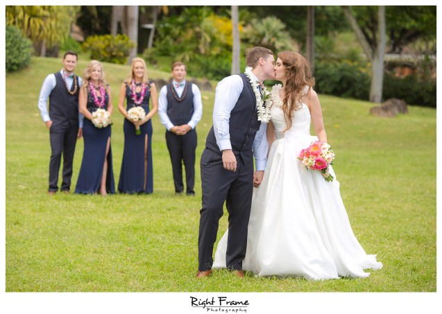 Oahu Hawaii Kualoa Ranch Wedding Paliku Gardens