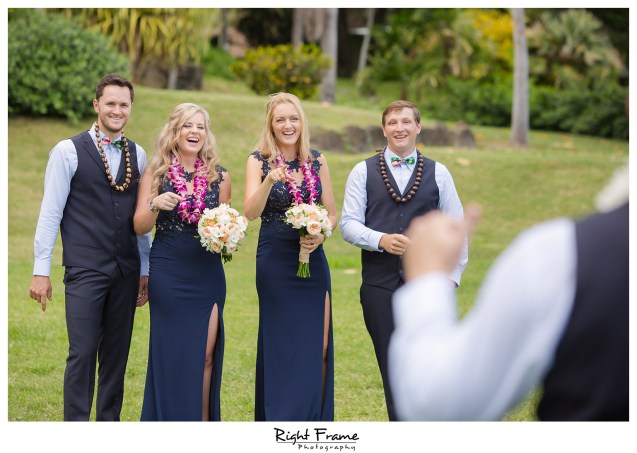 Oahu Hawaii Kualoa Ranch Wedding Paliku Gardens