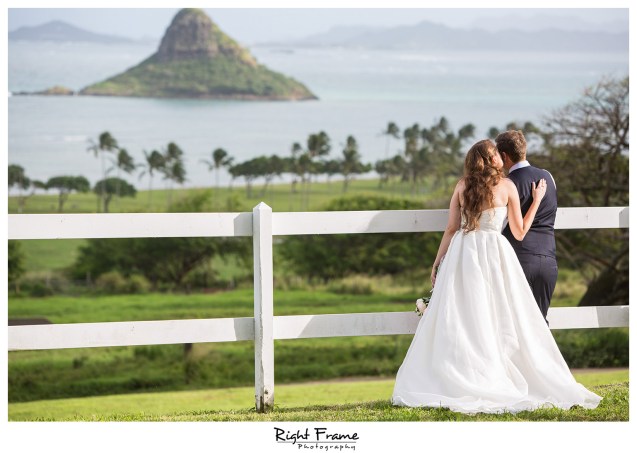 Oahu Hawaii Kualoa Ranch Wedding Paliku Gardens