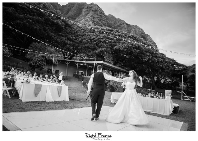 Oahu Hawaii Kualoa Ranch Wedding Paliku Gardens