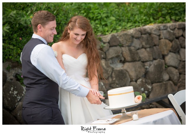 Oahu Hawaii Kualoa Ranch Wedding Paliku Gardens
