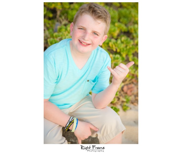 Oahu Family Sunset Beach Photography