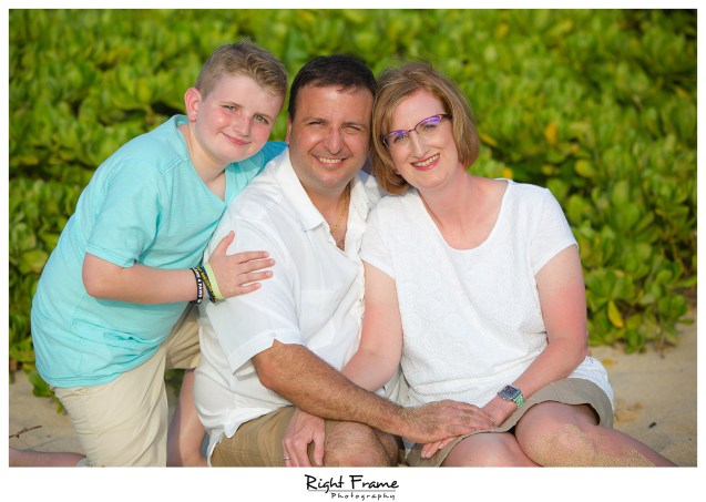 Oahu Family Sunset Beach Photography