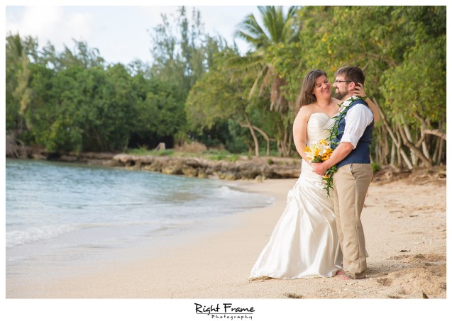 Kawela Bay Wedding Oahu Hawaii North Shore