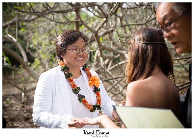Koko Head Botanical Garden Wedding  The Willows Restaurant Reception