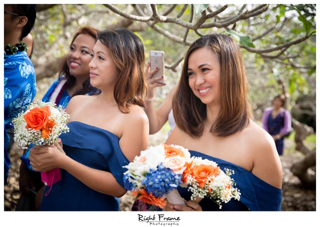 Koko Head Botanical Garden Wedding  The Willows Restaurant Reception