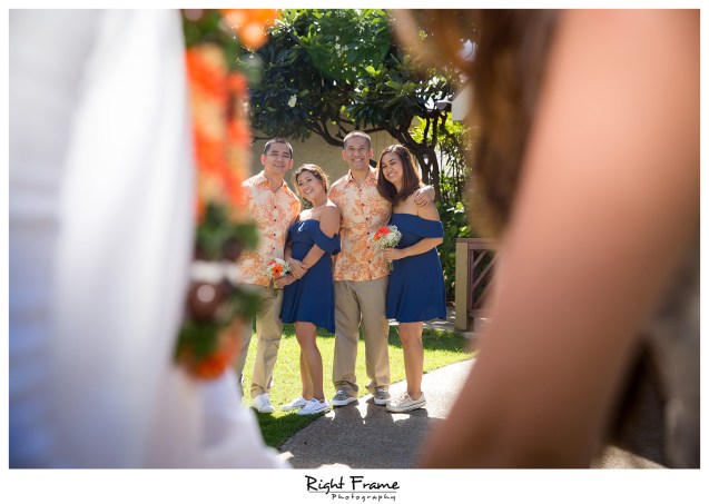 Koko Head Botanical Garden Wedding  The Willows Restaurant Reception