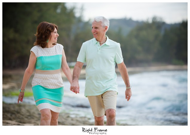 Sunset Family Portraits at Turtle Bay Stables Beach