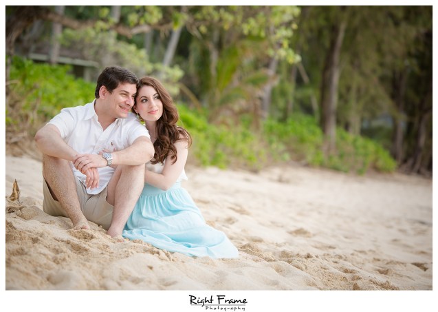 Sunset Family Portraits at Turtle Bay Stables Beach