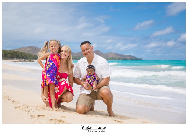 Hawaii Family Beach Photographer Waimanalo Beach