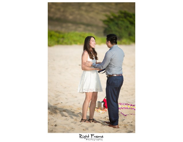 Romantic Surprise Engagement Proposal in Hawaii
