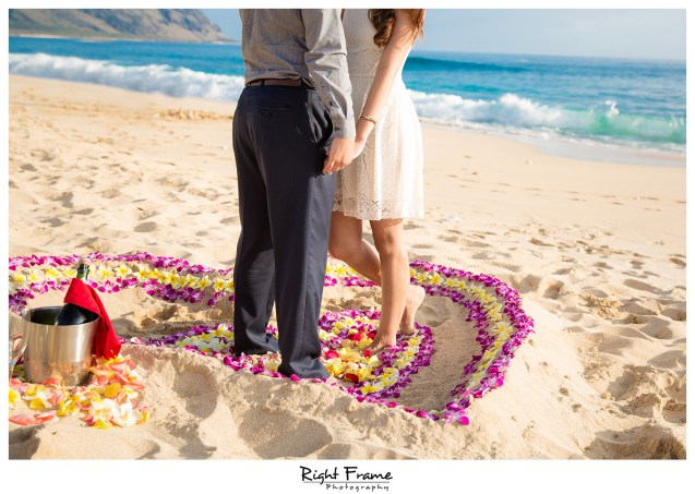 Romantic Surprise Engagement Proposal in Hawaii