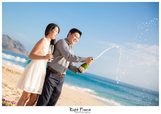 Romantic Surprise Engagement Proposal in Hawaii