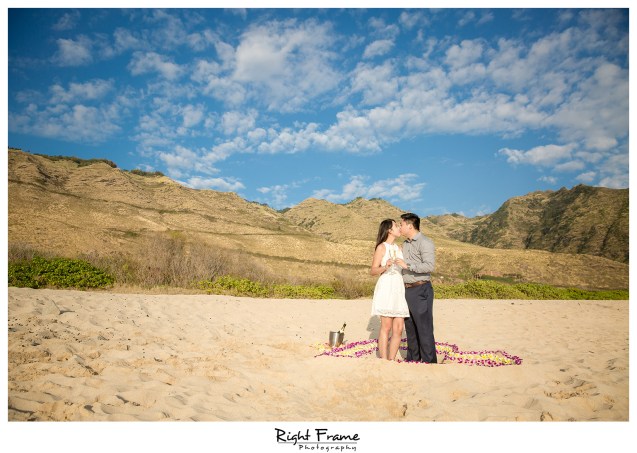 Romantic Surprise Engagement Proposal in Hawaii