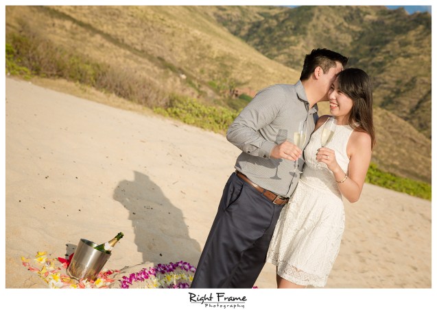 Romantic Surprise Engagement Proposal in Hawaii