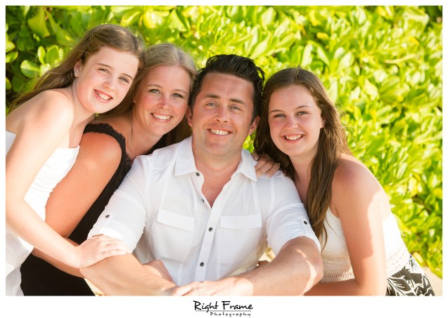 Sunset Family Pictures near Marriott Ko Olina Beach Club