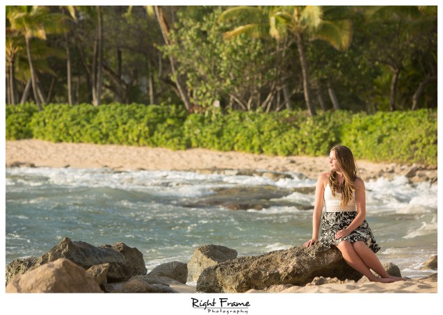 Sunset Family Pictures near Marriott Ko Olina Beach Club