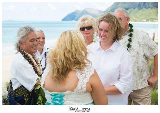 Oahu Beach Wedding at Hale Pohaku Waimanalo