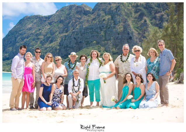 Oahu Beach Wedding at Hale Pohaku Waimanalo