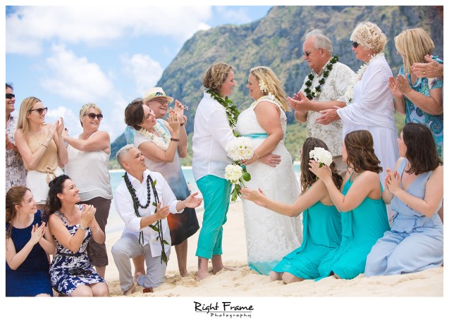 Oahu Beach Wedding at Hale Pohaku Waimanalo