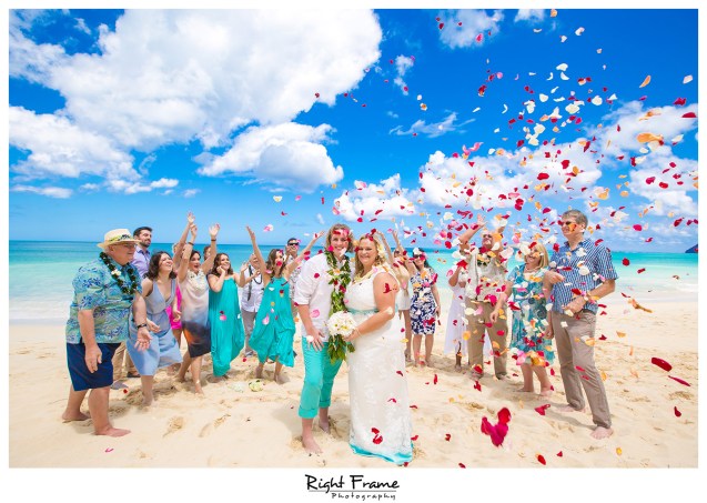 Oahu Beach Wedding at Hale Pohaku Waimanalo