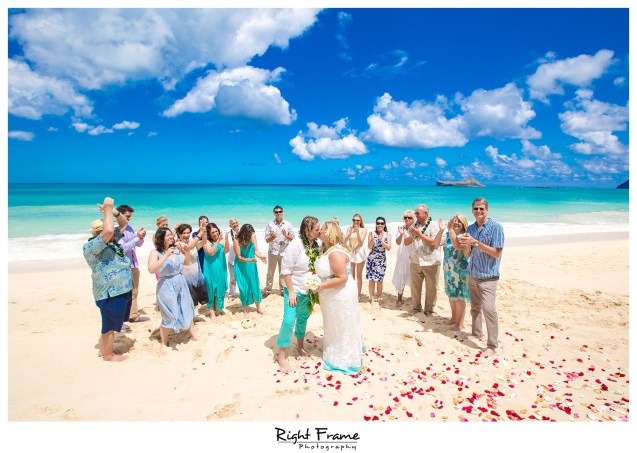Oahu Beach Wedding at Hale Pohaku Waimanalo