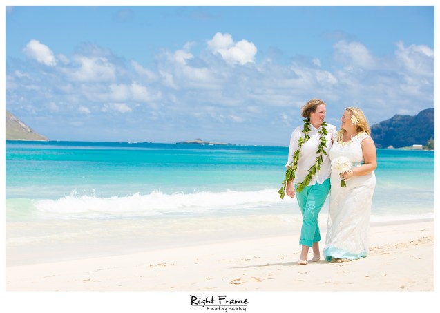 Oahu Beach Wedding at Hale Pohaku Waimanalo