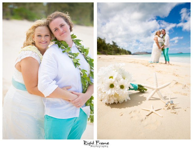 Oahu Beach Wedding at Hale Pohaku Waimanalo
